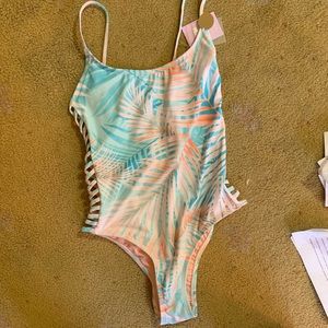One-piece bathing suit new with tags